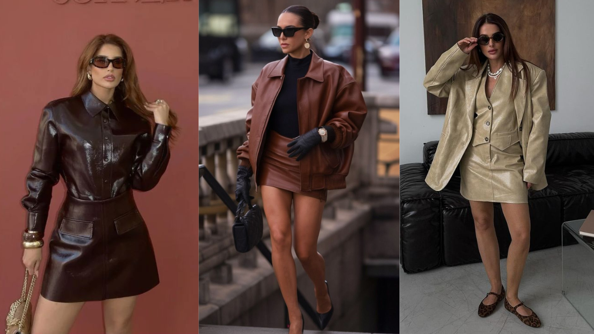 Looking for New Outfit Ideas? 8 Ways to Wear a Mini Leather Skirt