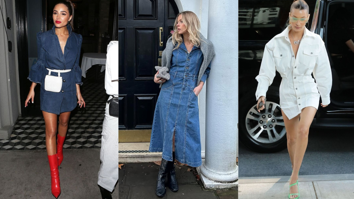 Looking for a Classic Piece? A Denim Dress Is Always in Style!