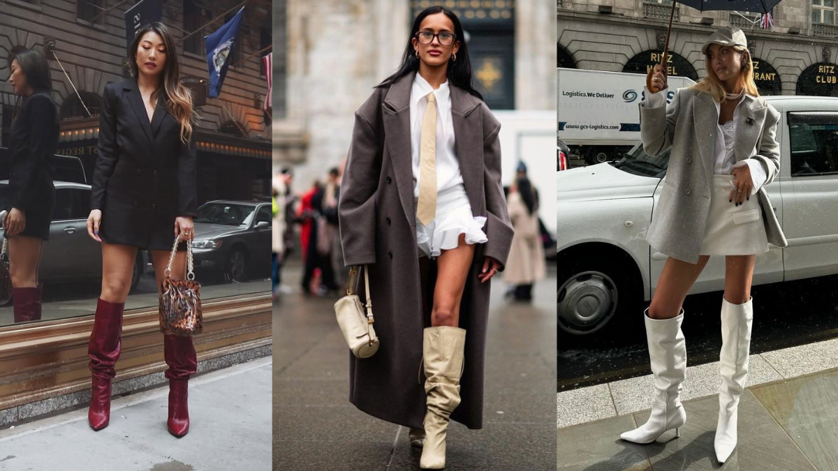 Need Outfit Inspiration? These 8 Slouchy Boots Looks Are What You’ve Been Searching For