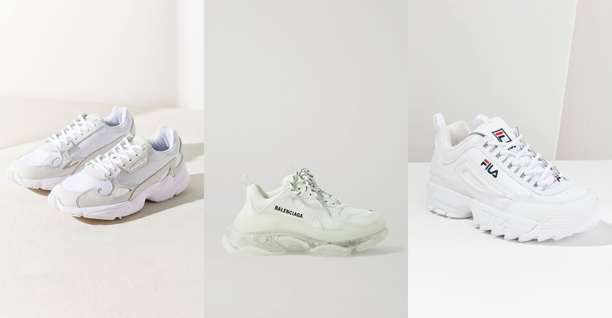 Sneak(er) Peek—15 Chunky White Sneakers That Do the Heavy Lifting for Your Wardrobe