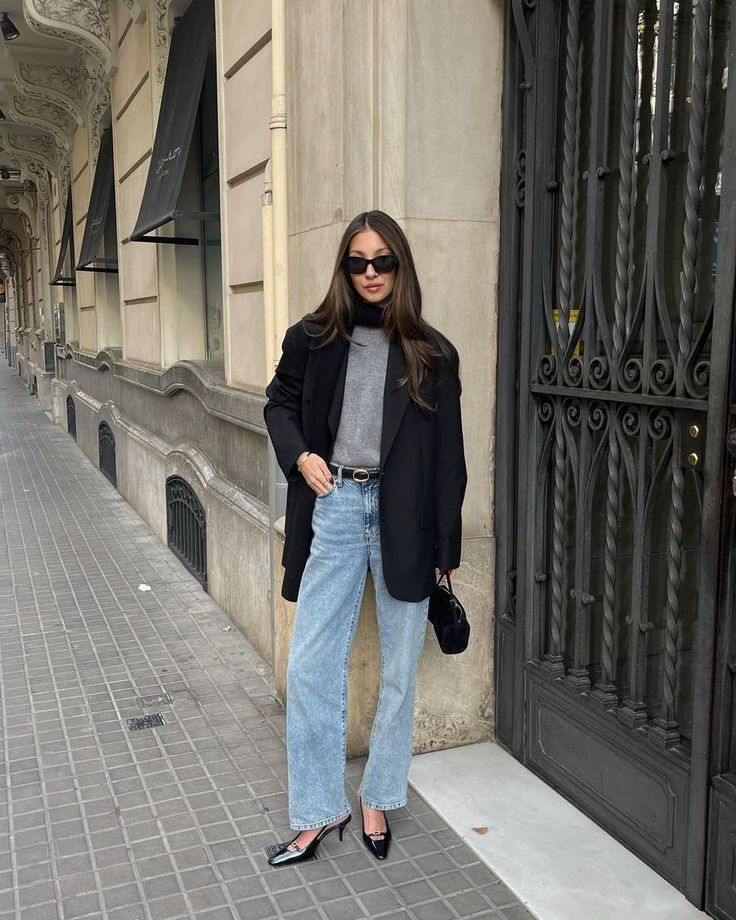 8 Polished Heels and Jeans Outfits to Take Your Look from Casual to Glam