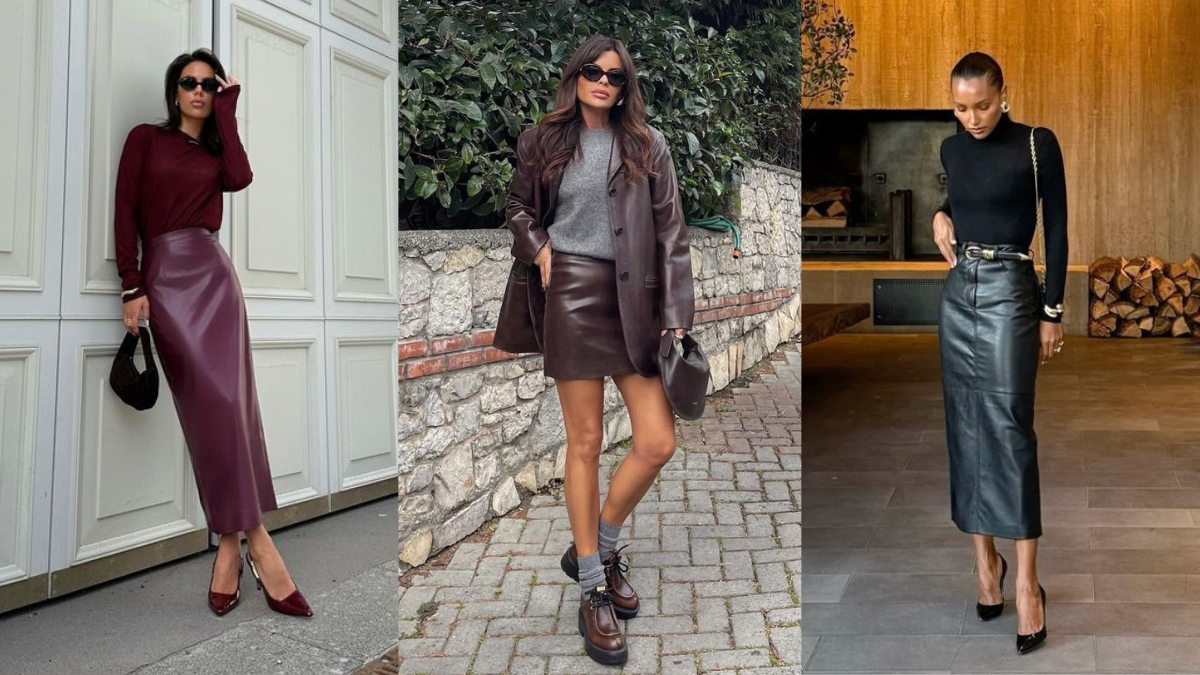 The Best 8 Shoes to Rock With a Leather Skirt and Own the Look