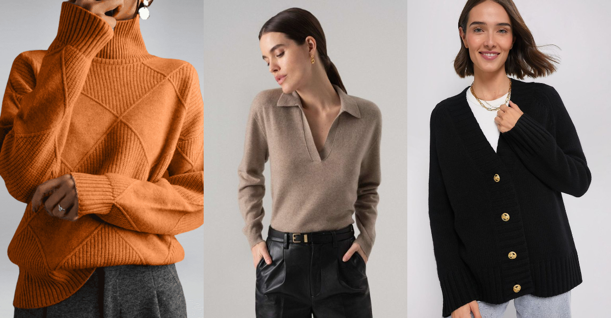 The Softest Cashmere Sweaters You’ll Never Want to Take Off This Winter