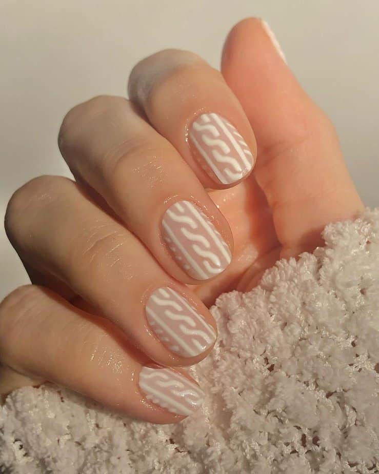 Winter sweater nails