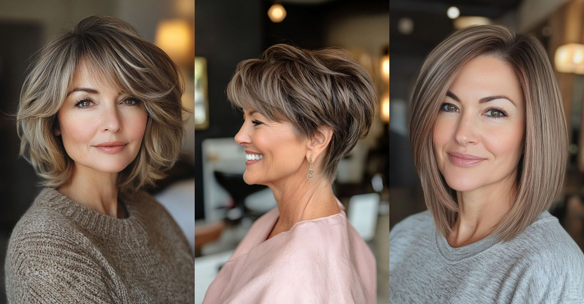 12 Trendy Haircuts for Women Over 60 with Thin Hair to Add Fullness and Shine