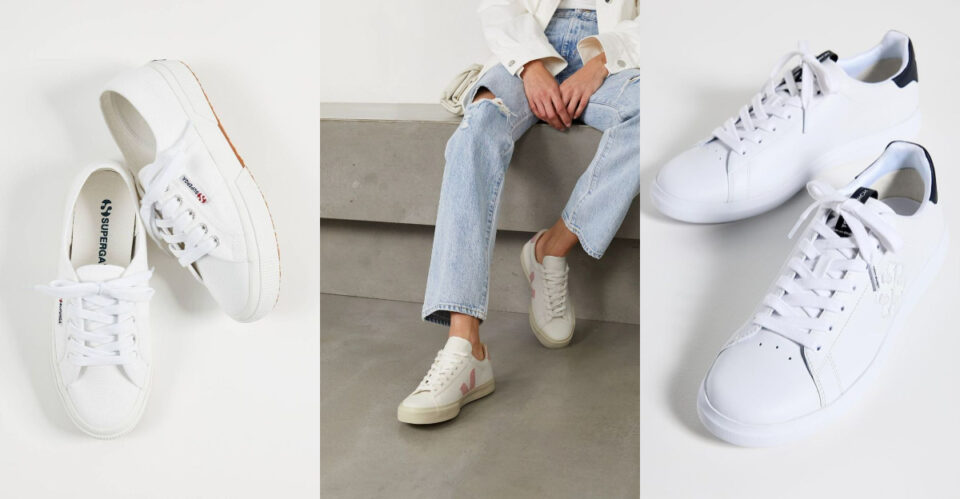 Classic White Shoes