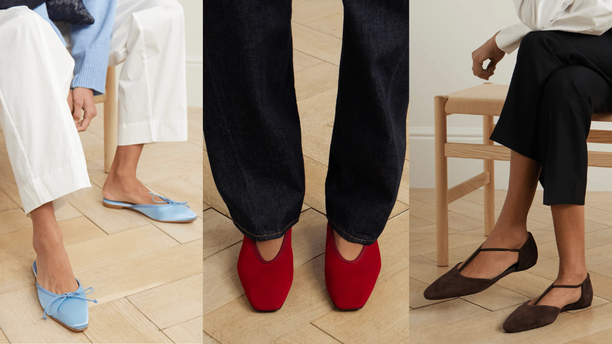 Flat Shoes Have Never Looked So Chic—Thanks to These 4 Trendy Colors