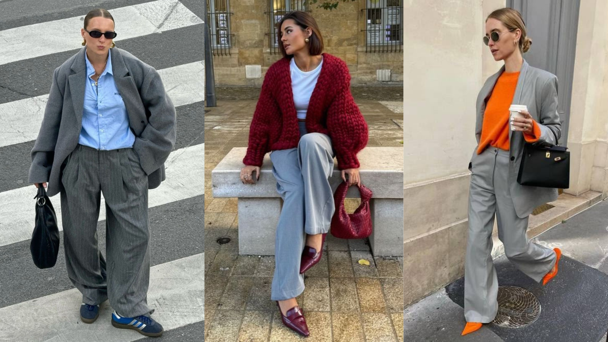 How to Style Grey Pants with the Right Shoes—Women’s Edition