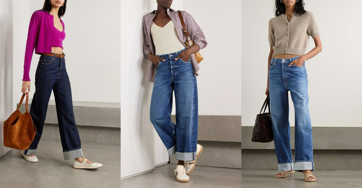Cuffed Jeans Are In—Here Are 7 Shoes Fashion People Are Wearing With Them