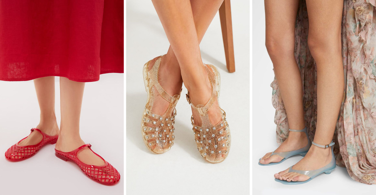 Forget Heels—Jelly Shoes Are the Quirky-Cute Trend to Try This Spring