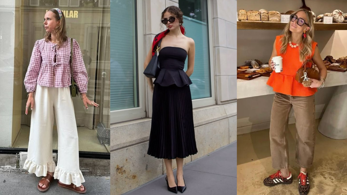 10 Fascinating Shoes That Perfectly Match a Peplum Top Look