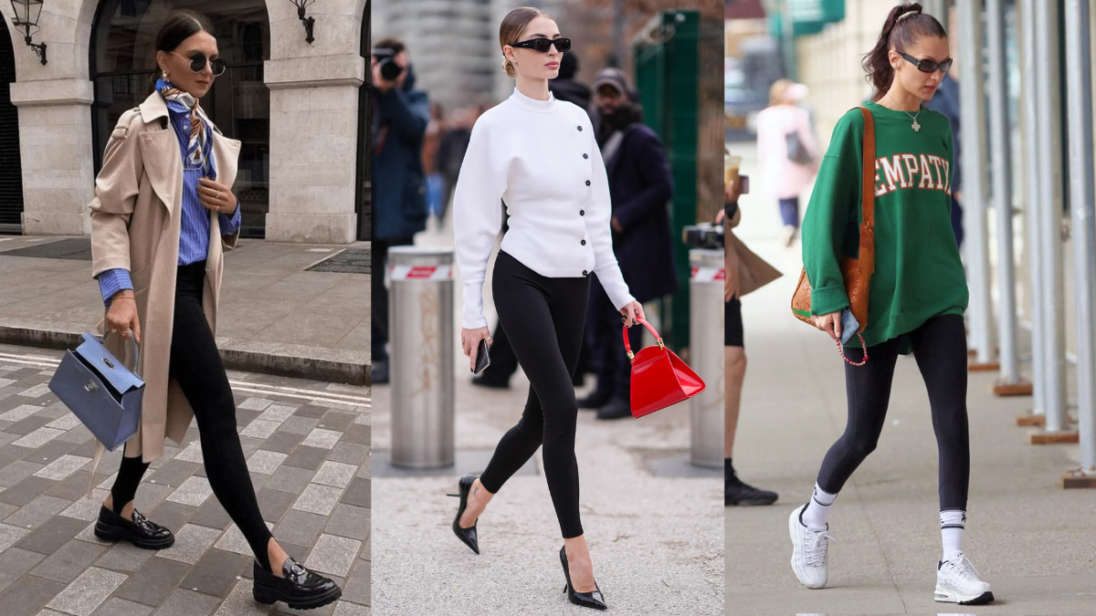 10 Leggings and Shoe Combos That Take You From Basic to Effortlessly Chic
