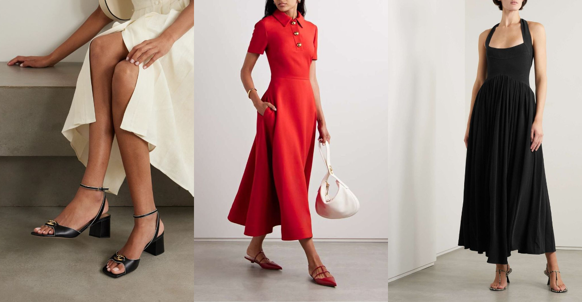 5 Shoes That Make a Midi Dress Feel Modern at 40+ & 3 That Age the Look