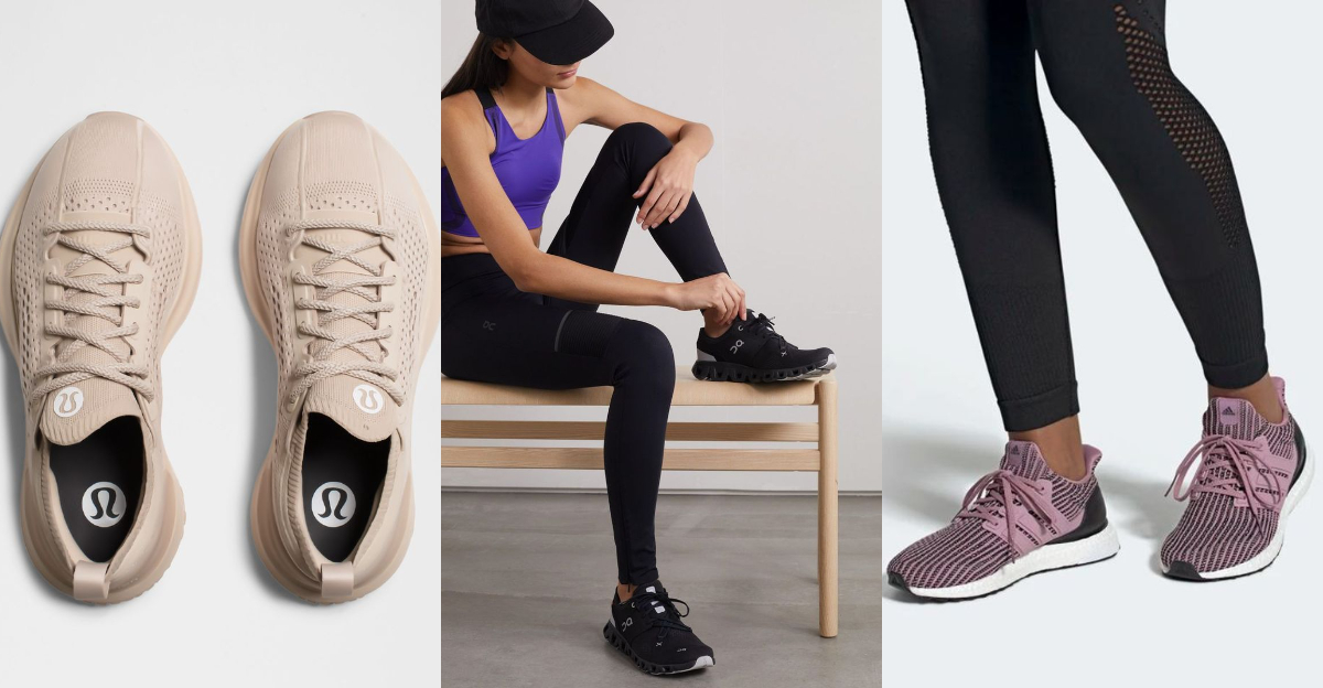 6 Shoes That Complement a Post-Workout Matching Set & 4 That Look Mismatched