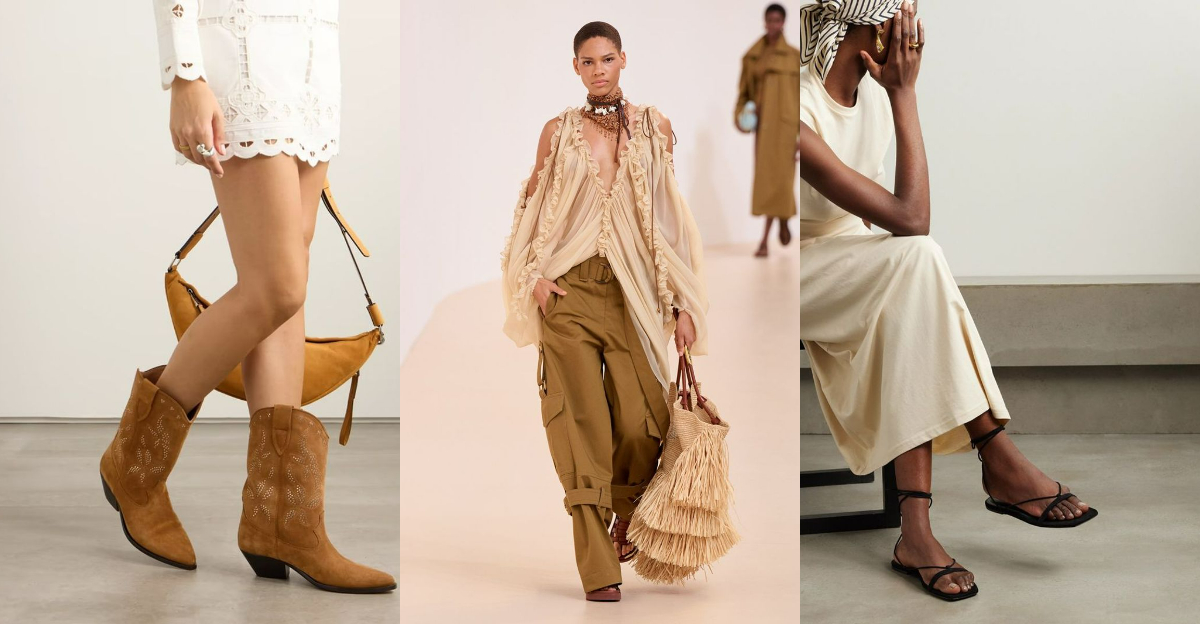 6 Shoes That Modernize Boho Outfits & 6 That Keep Them Stuck in 2010