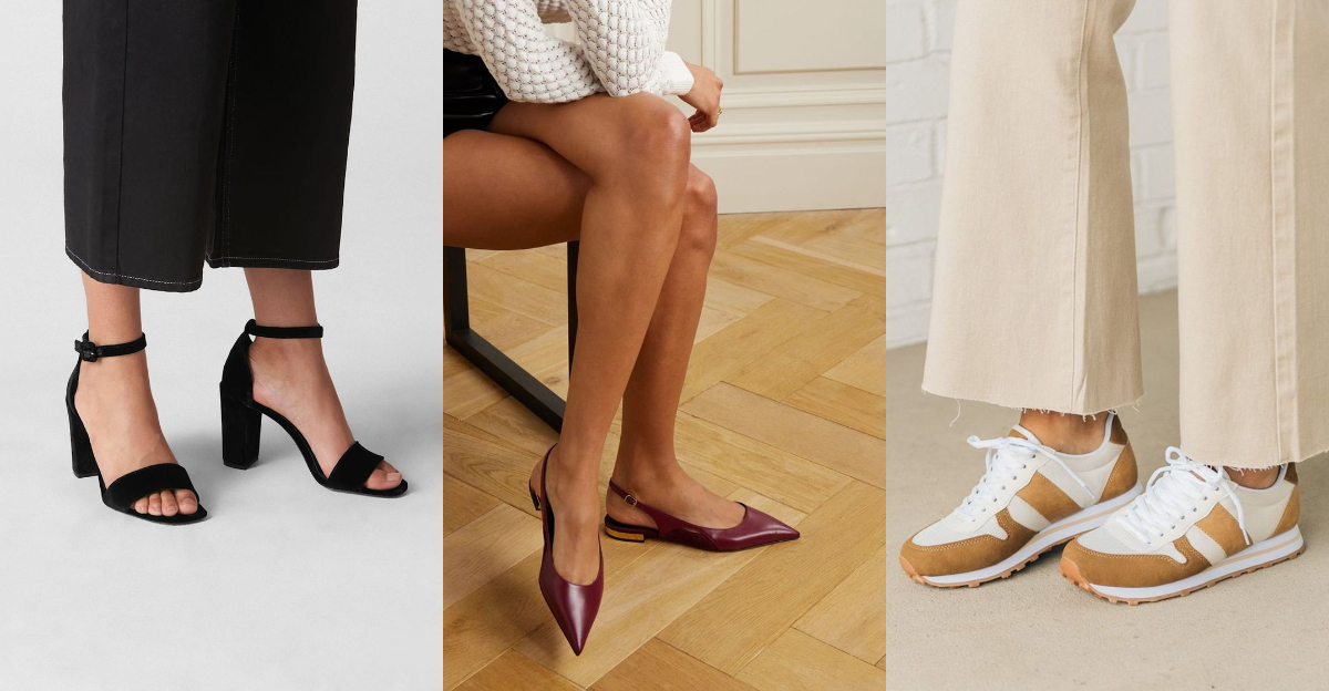 7 Shoes That Celebrate Your Style at 45 & 3 That Feel Like You’re Trying Too Hard