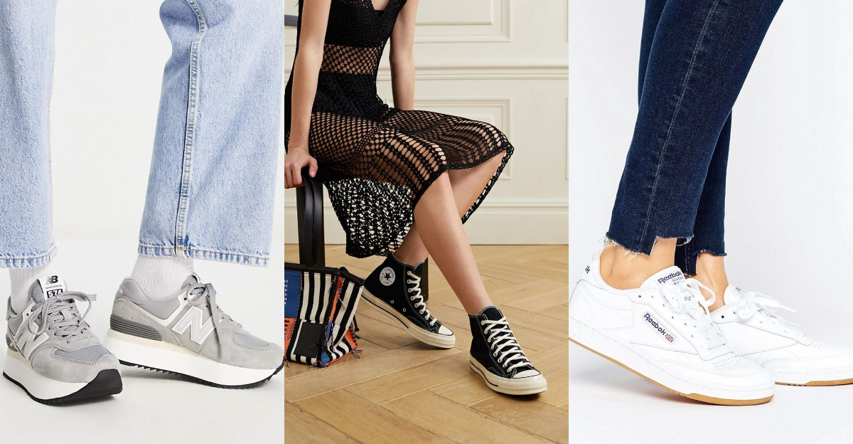 7 Sneakers That Make a Trench Coat Feel Cool & 3 That Clash with the Vibe