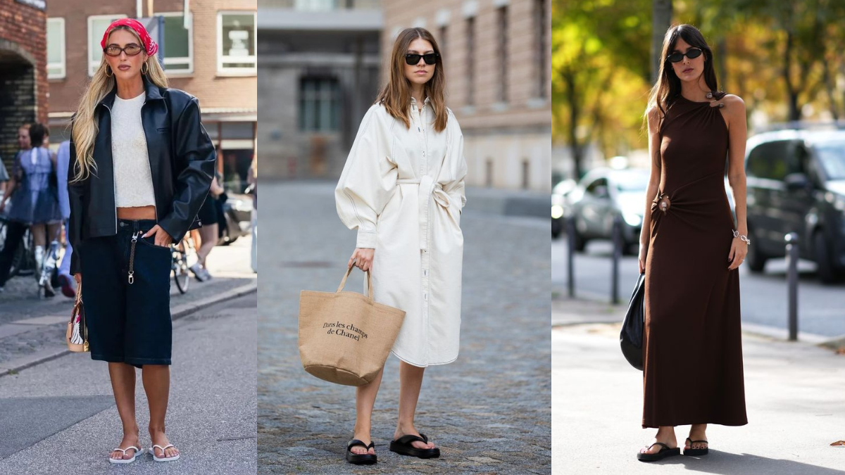 9 Elevated Flip-Flop Outfits That Make You Look Like You Actually Tried