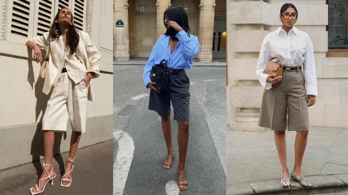 Bermuda Shorts Are Back and Hotter Than Ever—Here’s How to Style Them from the Ankles Down