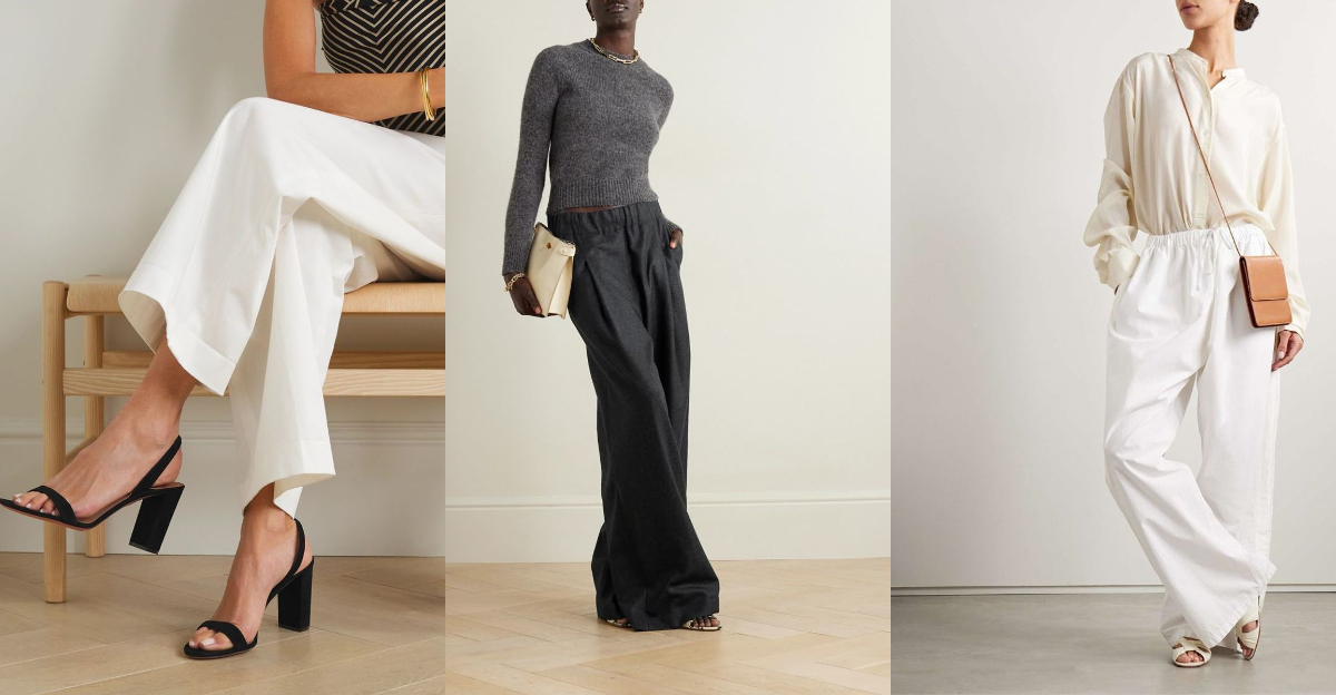 How to Style Palazzo Pants From the Feet Up—9 Chicest Shoe Pairings