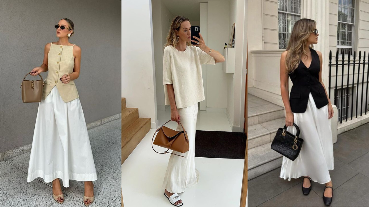 Long White Skirts Are the Sleeper Hit of Summer—Here’s How to Style Them