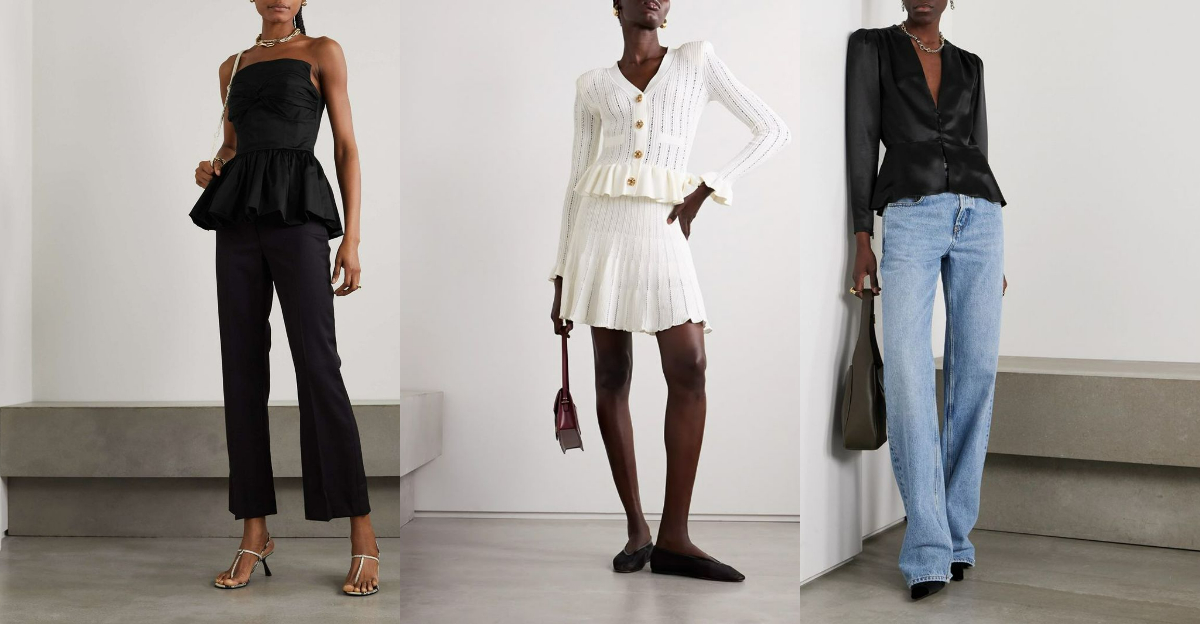 Peplum Tops Are Back (Yes, Really)—These Shoes Make Them 2025-Approved