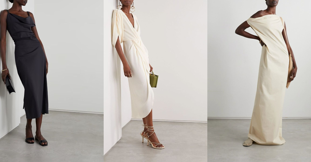 Slip Into Something Stylish—9 Perfect Shoes to Wear With Draped Dresses This Summer