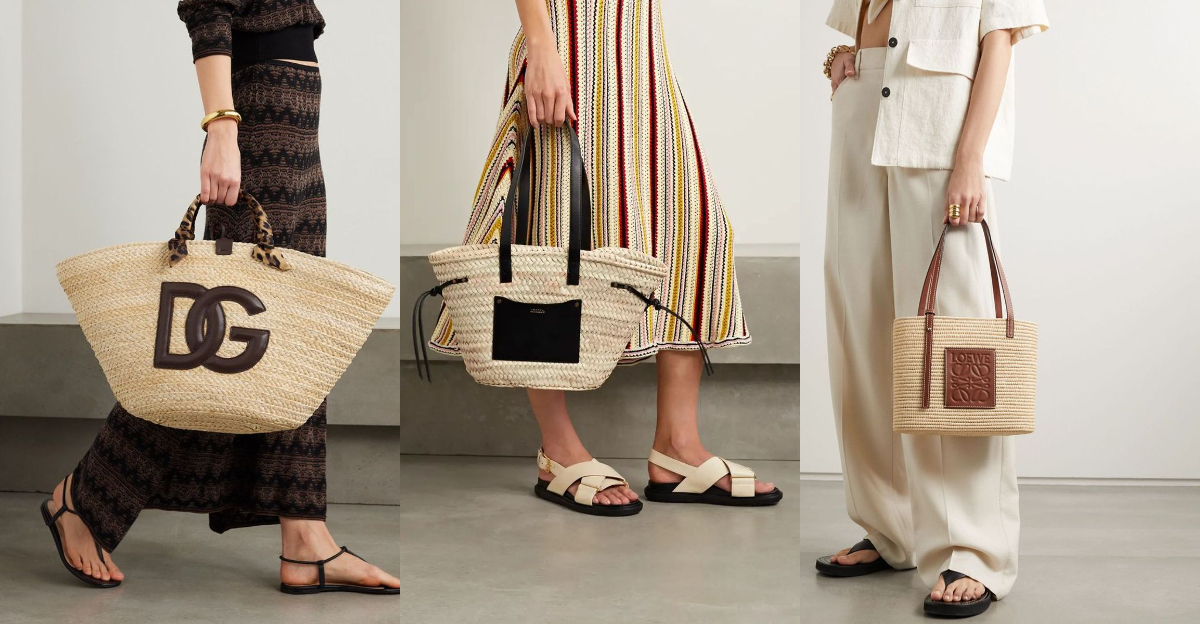 The Summer Style Guide—6 Shoes That Work With Woven Straw Bags & 3 to Skip