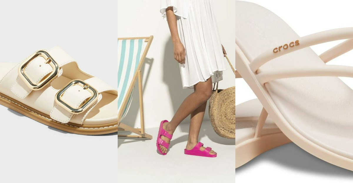 We Found the 11 Best Slides of Summer—Your Feet Can Thank Us Later