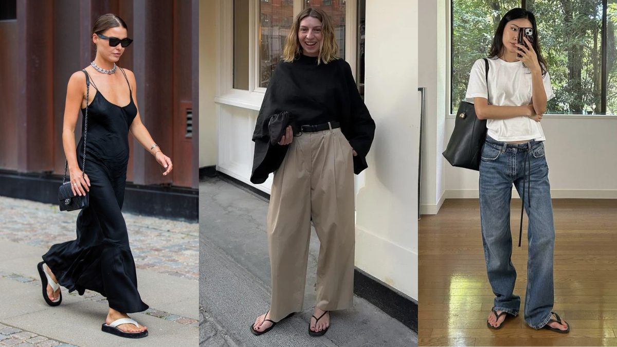Yes, Flip Flops Can Be Chic—Here’s How Fashion Girls Are Wearing Them Now