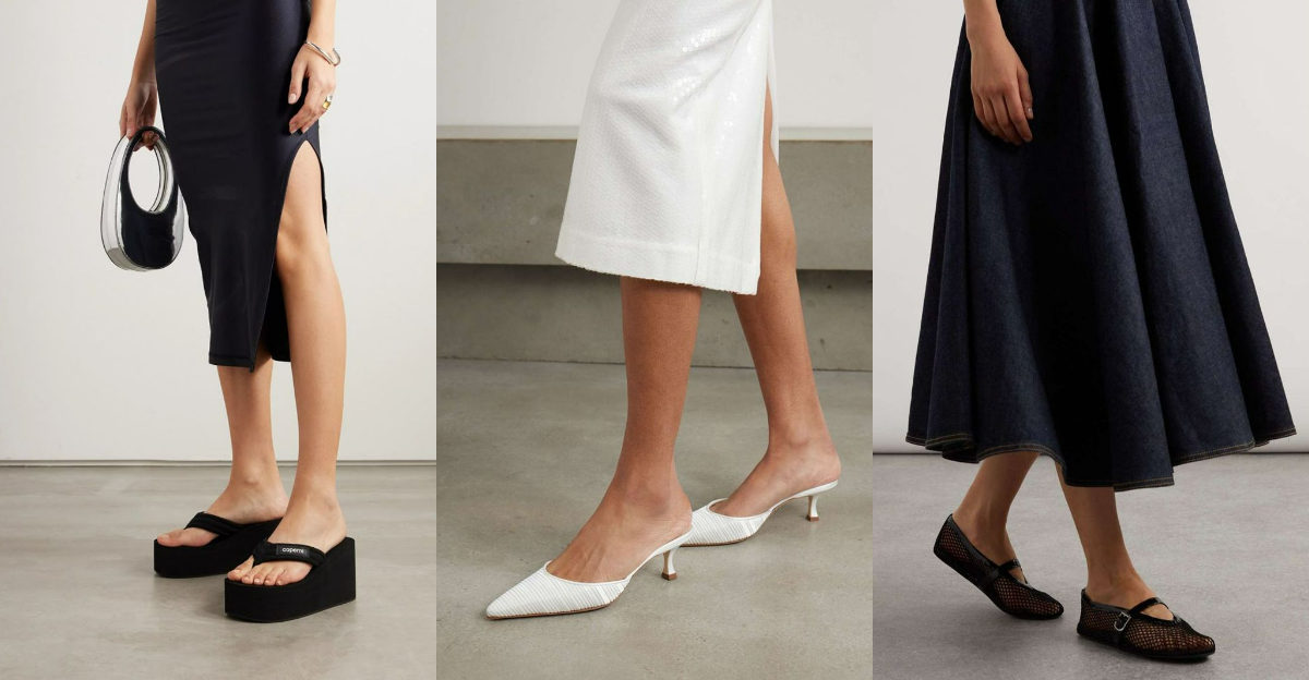 You’re Not 25 Anymore—Never Pair These Shoes with a Dress After 40