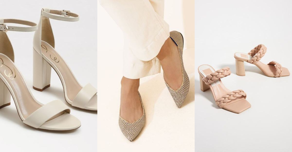 11 Comfortable (But Gorgeous) Shoes to Wear to a Summer Wedding in Your 50s and 60s