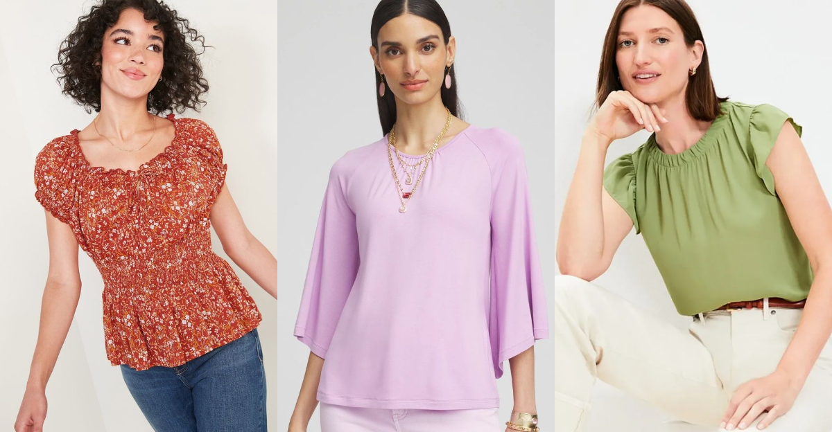 13 Best Flowy Summer Tops That Hide Underarm Flab—Starting at $9