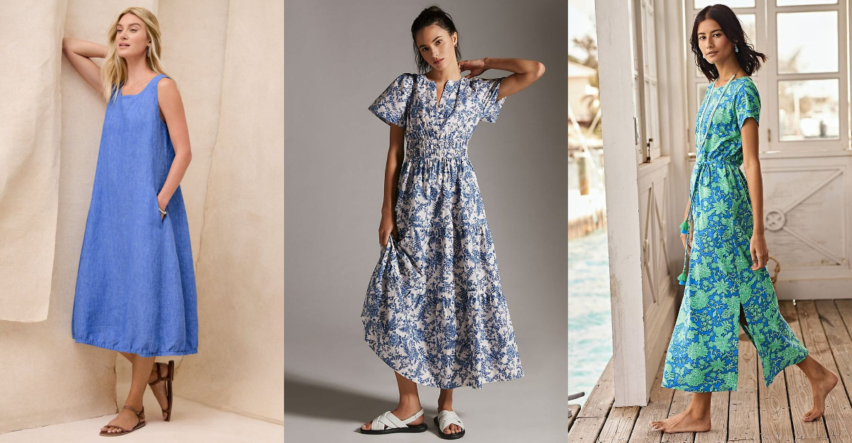 13 Loose and Flattering Dresses for Older Women Who Refuse to Settle for Frumpy