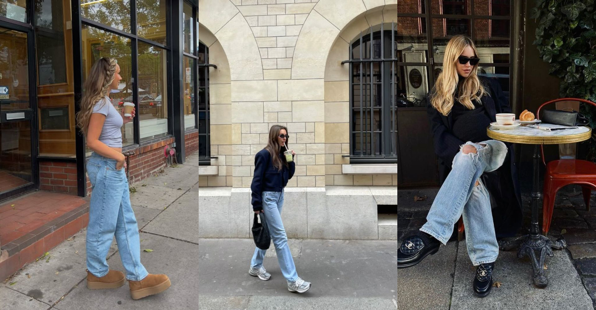 5 Shoes That Are Gen Z-Approved for Low-Rise Jeans & 5 That Scream Millenial