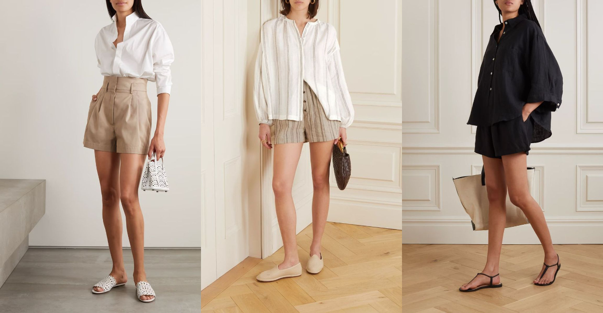 5 Shoes To Wear With Linen Shorts This Summer—& 5 To Avoid At All Costs