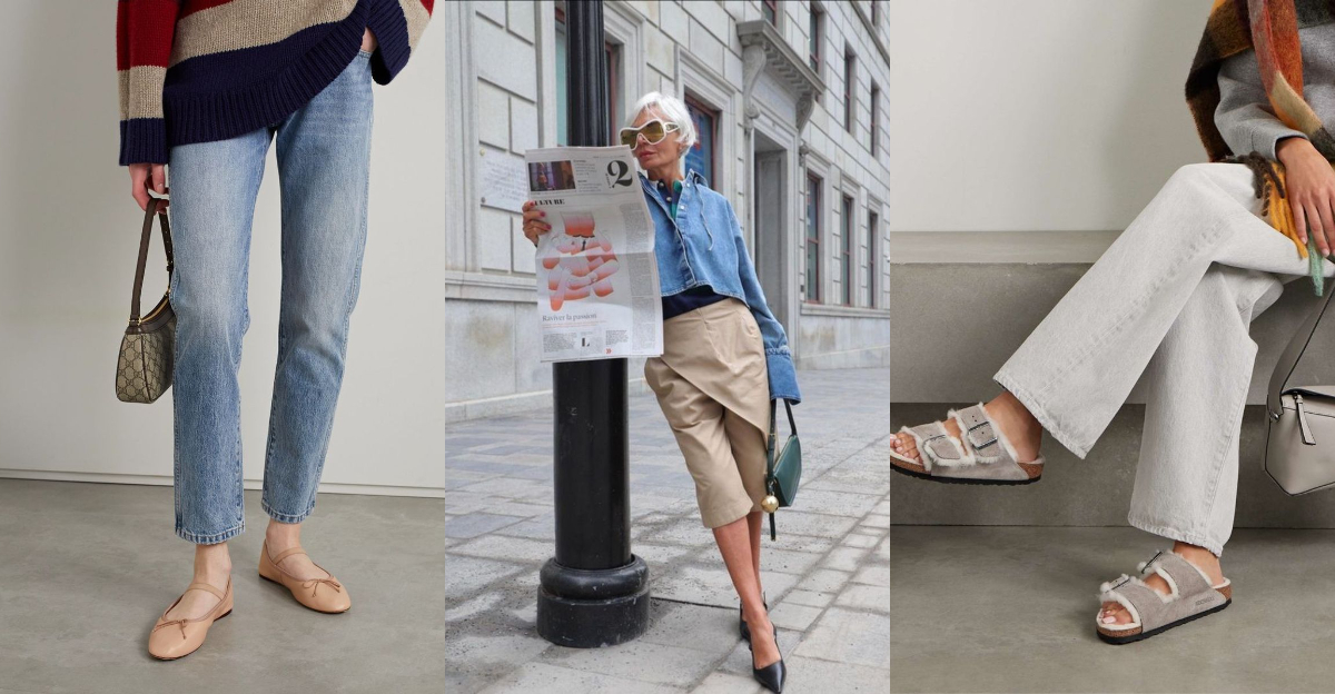 6 Shoes That Embrace Your Gray Hair Glow & 4 That Distract From It