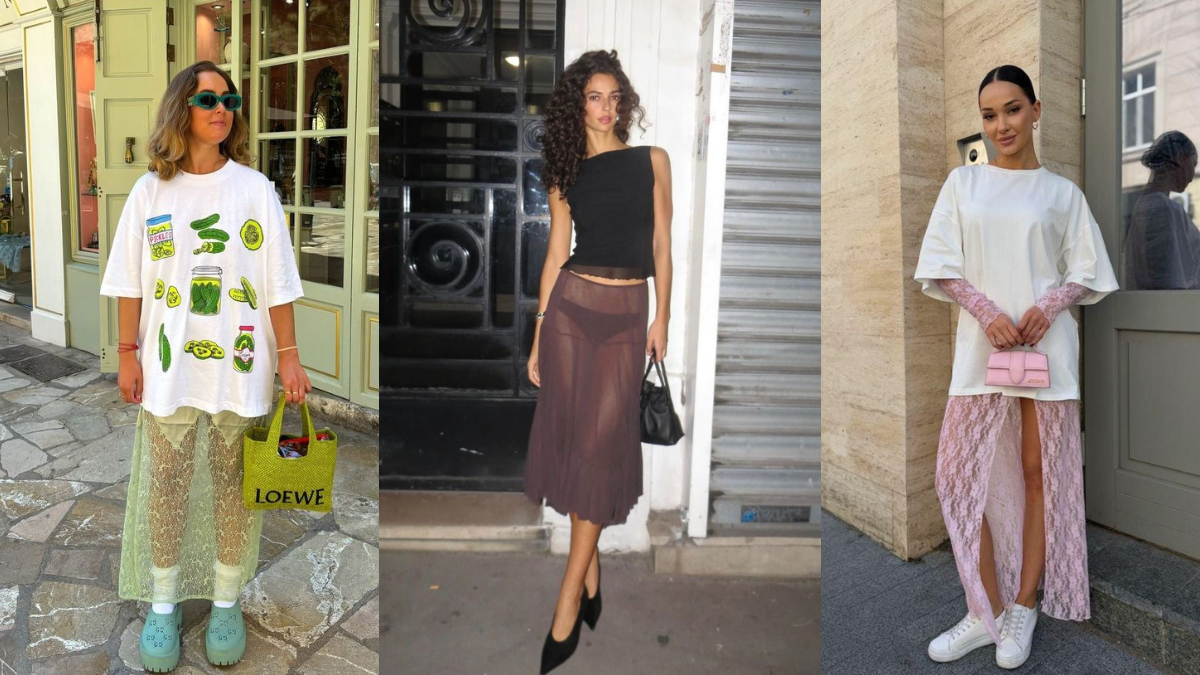 All Signs Point to a Sheer Skirt Summer—Are You In?