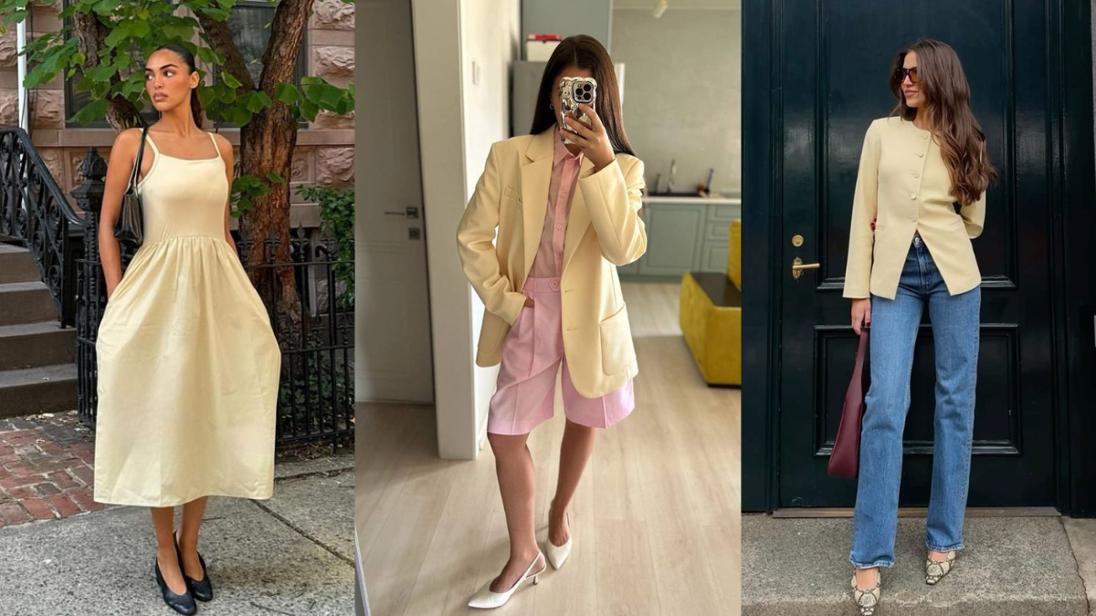 Butter Yellow Is the Color of the Season—These Outfits Prove Anyone Can Wear It