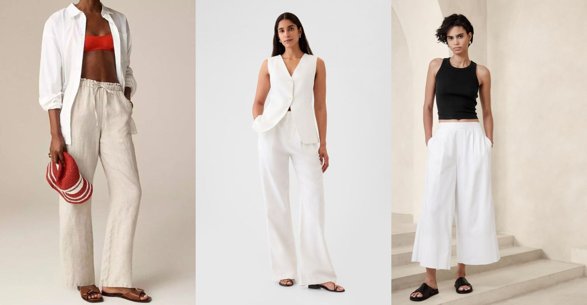 Denim? Not in This Heat — These Linen Pants Are a Summer Lifesaver