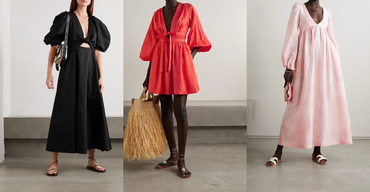 Linen Dresses Are Back—These 9 Shoes Make Them Look Effortlessly Chic