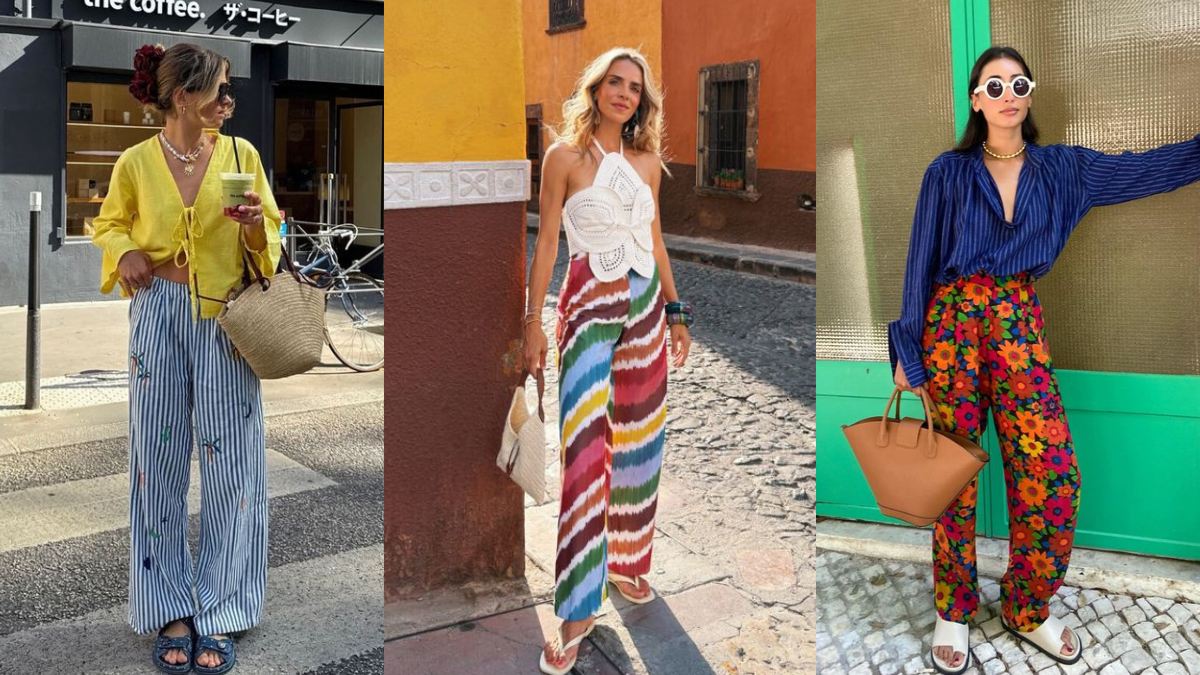 Printed Pants Are the Hero Piece of Summer—Here Are 11 Outfits to Prove It