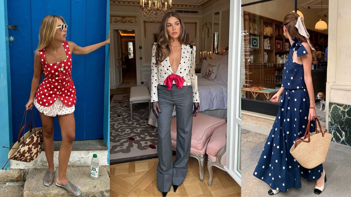 Proof That Polka Dots Are the Print of the Season—Just Look at These Outfits