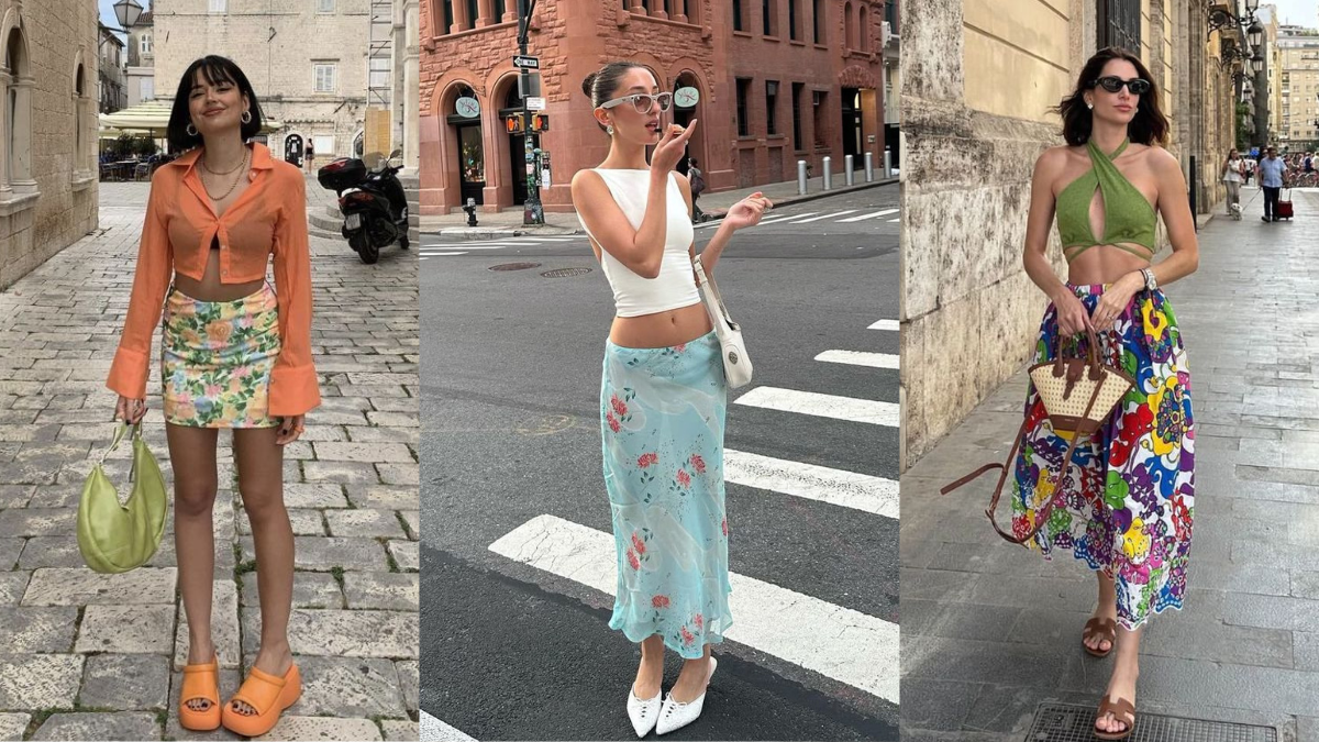 The Feminine Trend Fashion Girls Can’t Get Enough Of—Flower Skirts Styled Right
