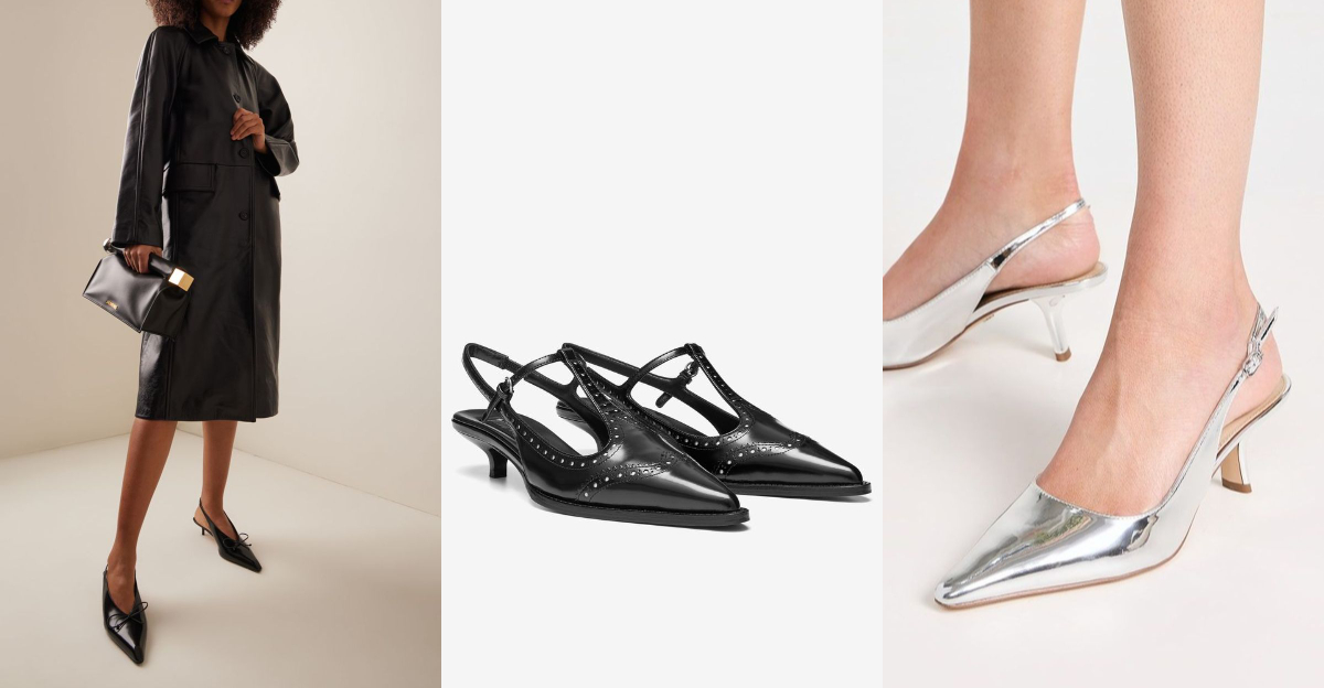 These Tiny Heels Pack a Major Style Punch (and Yes, They Make Your Legs Look Amazing)