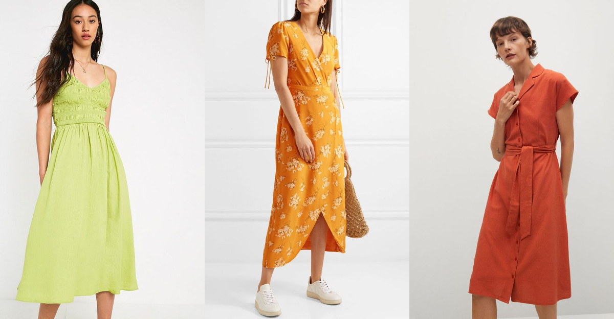 12 Waist-Defining Summer Dresses That Look So Good With Sneakers