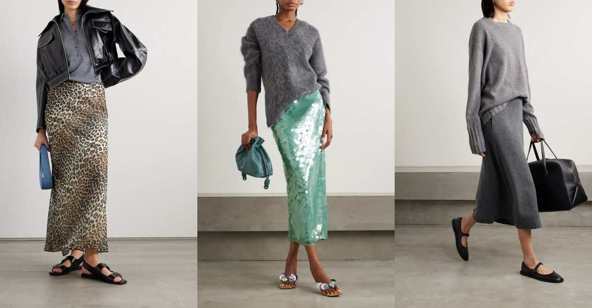 2025’s Biggest Skirt Trends Have Arrived—From Suede to Leopard Print