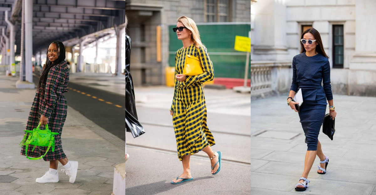 5 Frumpy Shoe Mistakes Women Over 50 Make With Dresses—& 5 to Wear Instead