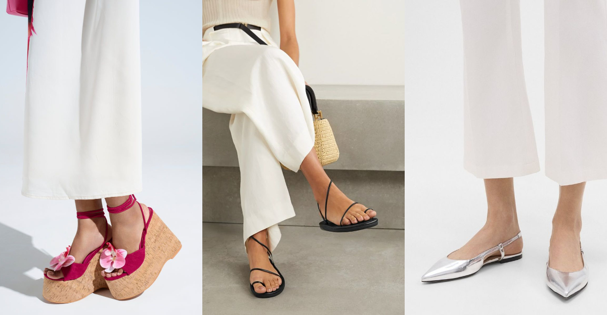 5 Shoes That Instantly Age White Jeans — & 5 That Make Them Look Fresh