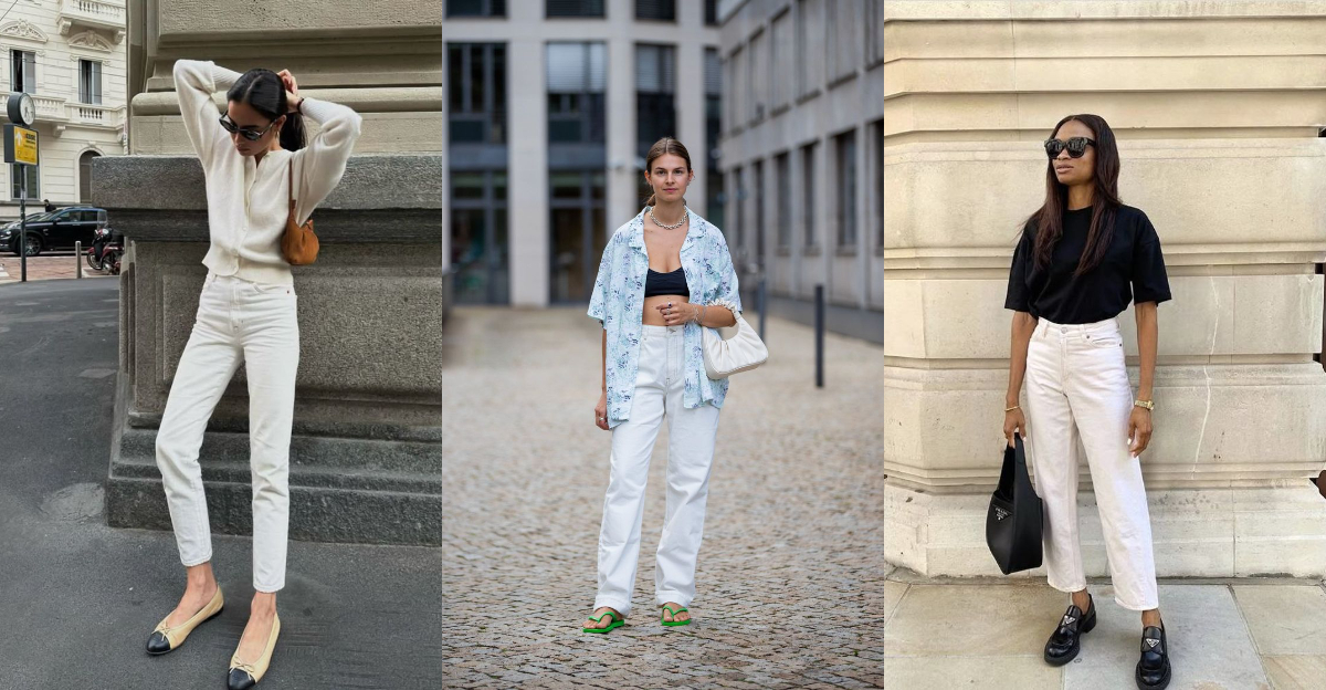 8 Shoes That Don’t Belong Anywhere Near White Jeans (Learned the Hard Way)